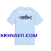 Футболка Simms Tarponwear T-Shirt Sky Blue